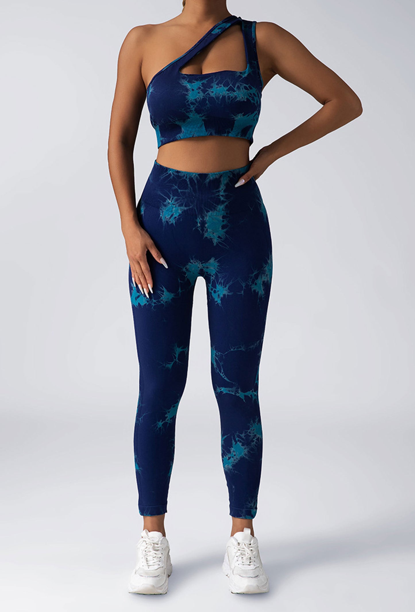 Women’s Scrunch Gym Tights – High Waist, Butt Enhancing, Tie-Dye Activewear