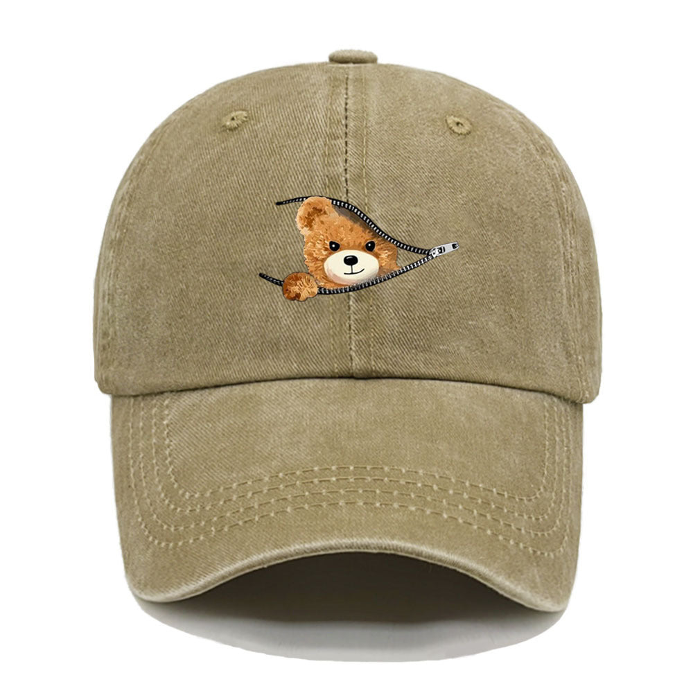 Cotton Retro Washed Sun Outdoor Fishing Hat