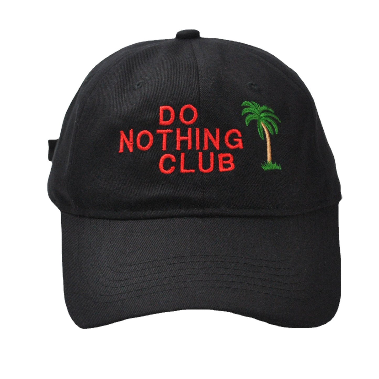 Palm Embroidery Baseball Cap Beach Vacation