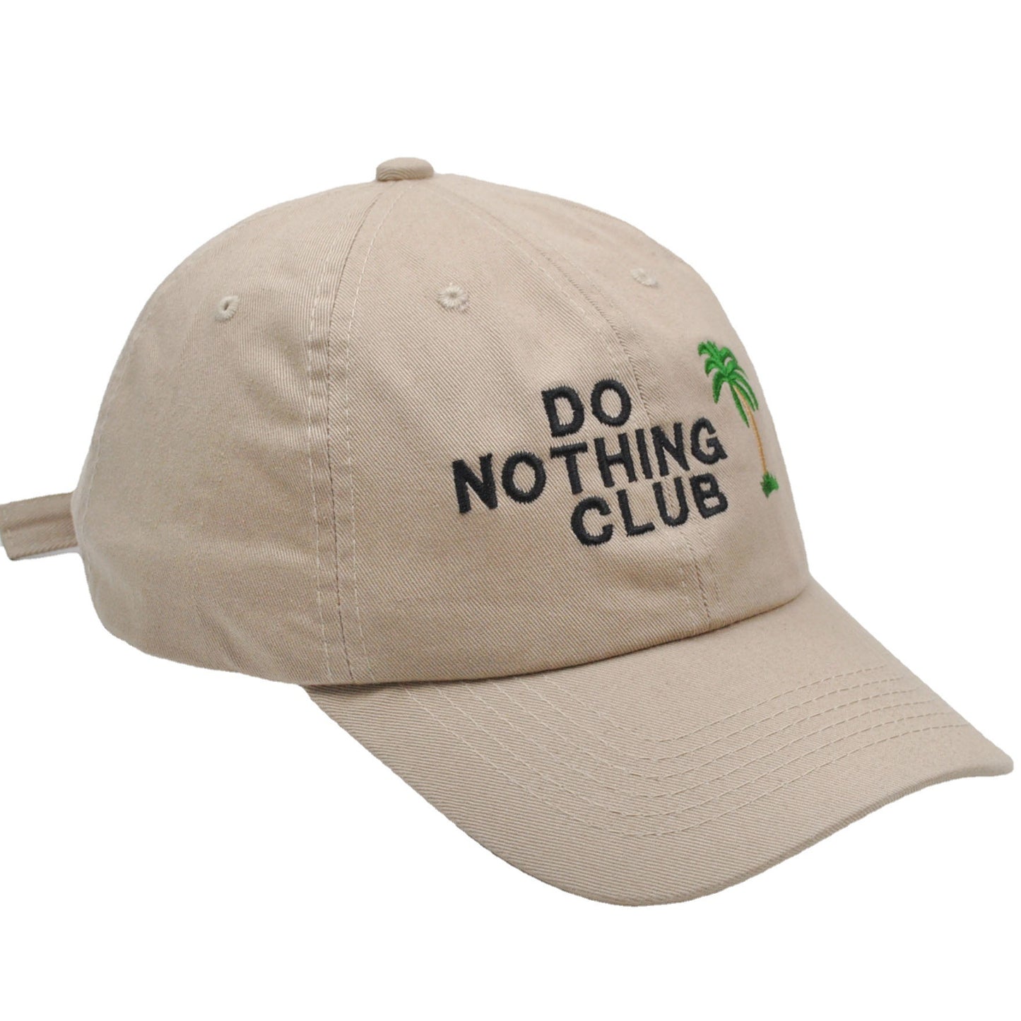 Palm Embroidery Baseball Cap Beach Vacation