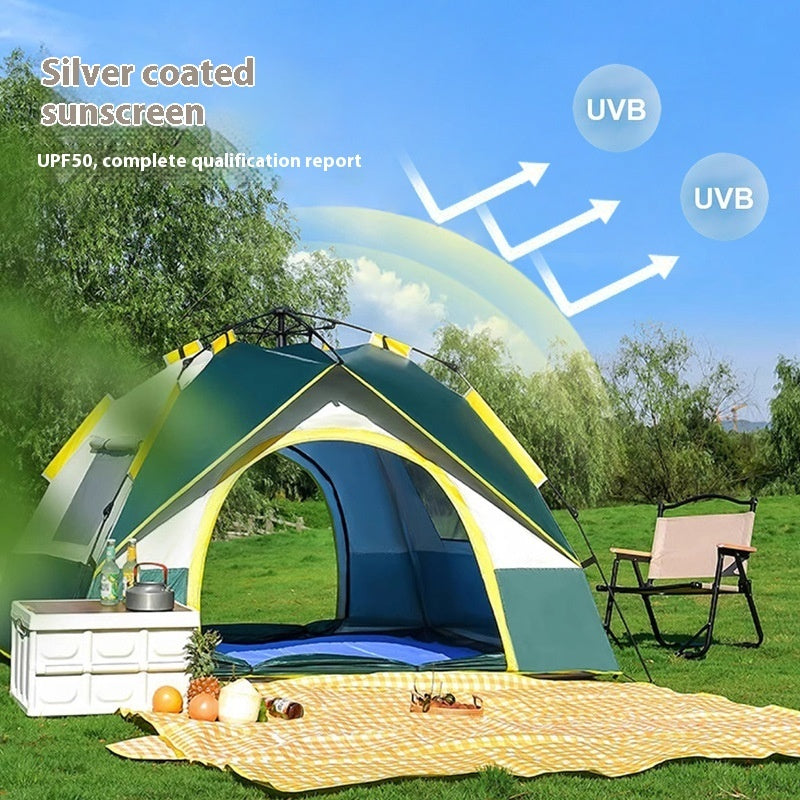 3-4 Person Instant Pop-Up Tent – Quick Setup & Spacious