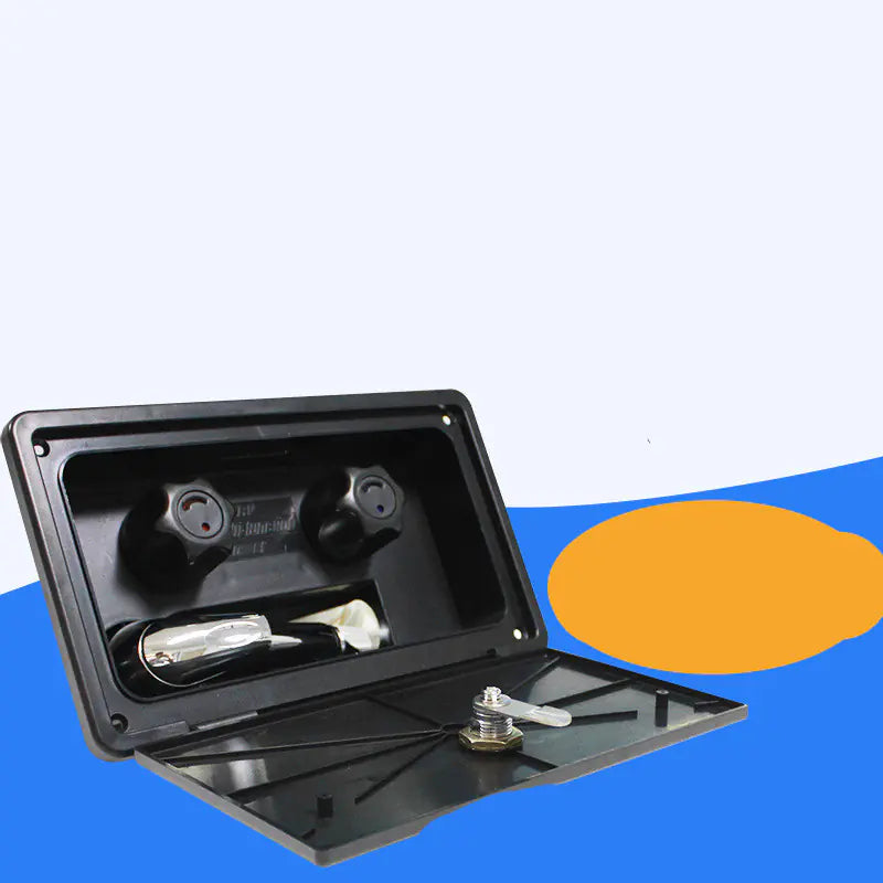 Outdoor Shower Kit for RV with Hot/Cold Switch and Hose
