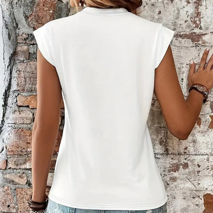 Women's 3-Pack Round Neck Solid Color Short Sleeve T-Shirts - Basic Casual Summer Tops