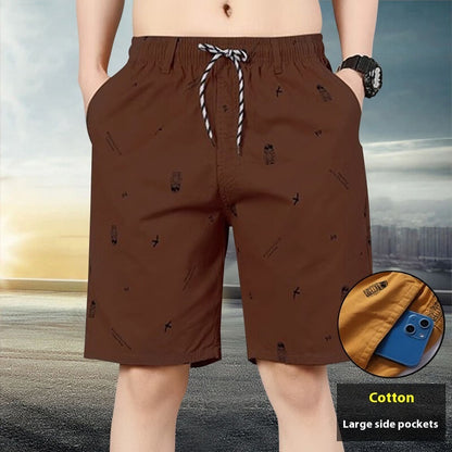 Summer Loose Cropped Shorts