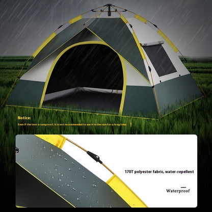 3-4 Person Instant Pop-Up Tent – Quick Setup & Spacious