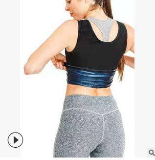 Sweat Vest Running Sports Yoga Sweat Suit