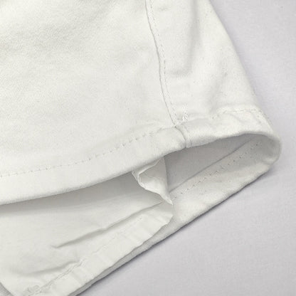 White High Waist Button Shorts Slim Fit Stretch Denim Bling Pocket Hot Girl Summer Look Club Chic Curve Flattering Pants For Women