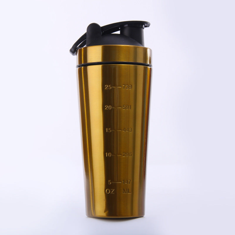 Stainless Steel Protein Shaker Cup – Wholesale Fitness & Sports Water Bottle