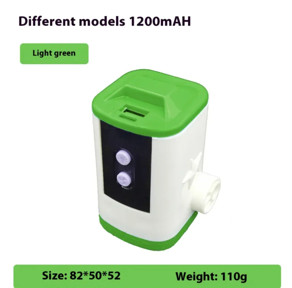Camping Air Pump & Light