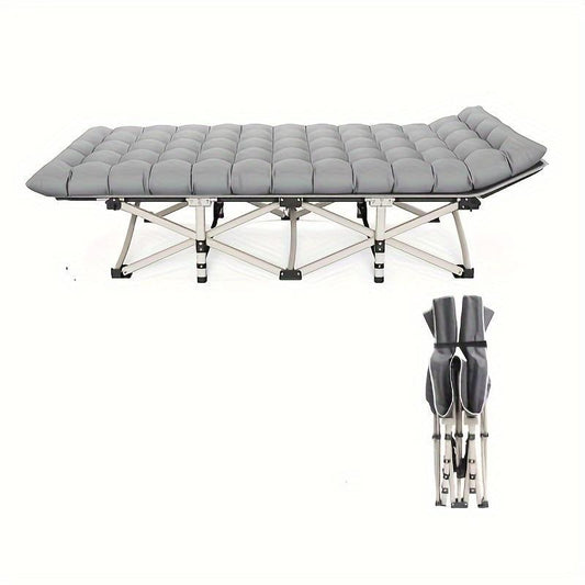 Heavy-Duty Folding Camping Bed – Portable & Sturdy for Travel, Office, or RV
