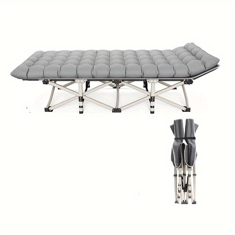 Heavy-Duty Folding Camping Bed – Portable & Sturdy for Travel, Office, or RV