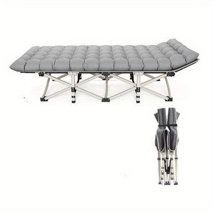 Heavy-Duty Folding Camping Bed – Portable & Sturdy for Travel, Office, or RV
