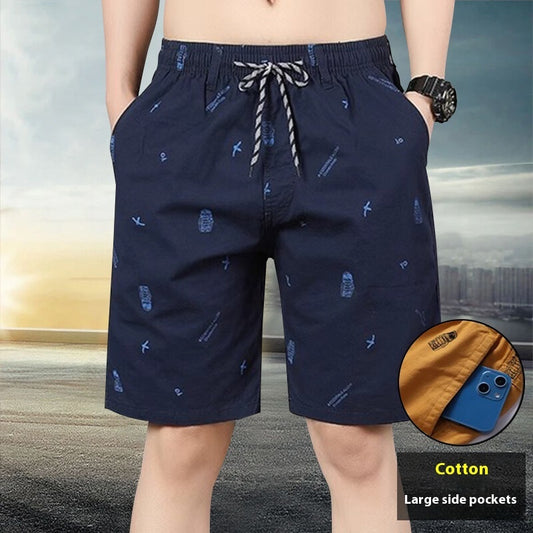 Summer Loose Cropped Shorts