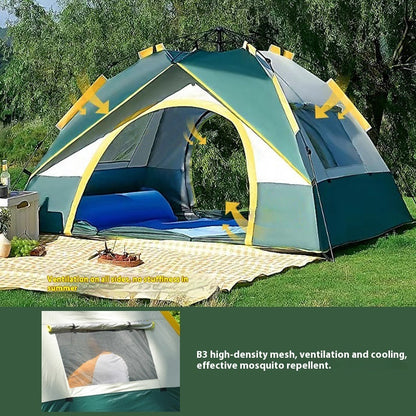 3-4 Person Instant Pop-Up Tent – Quick Setup & Spacious