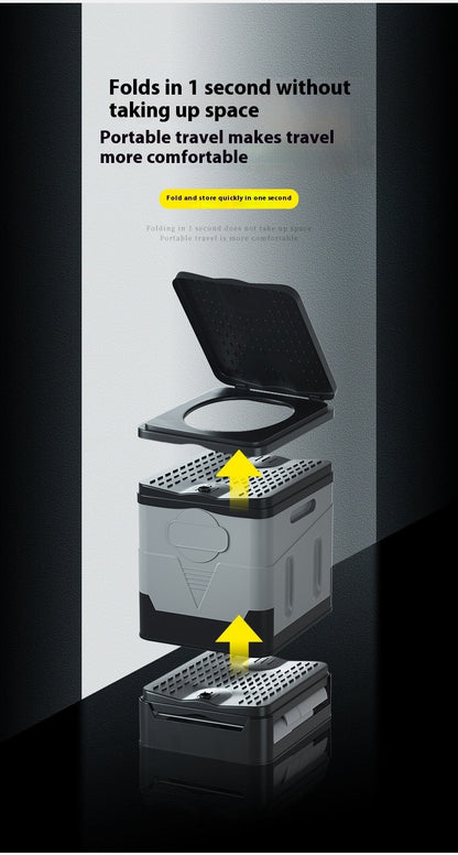 Car Folding Toilet Portable Outdoor Travel