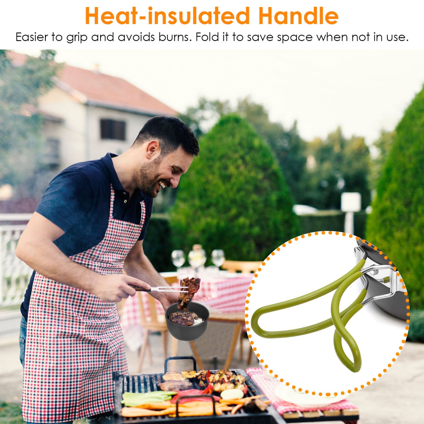 8-Piece Aluminum Camping Cookware Set