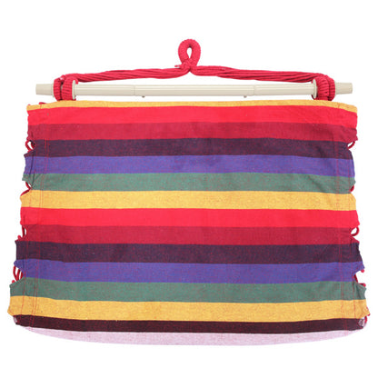 Rainbow Bar Pillow Hanging Chair Polyester Cotton Belt 2pcs Pillow