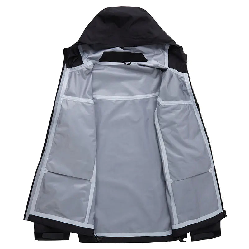 Men's Waterproof Hard Shell Hiking Jacket