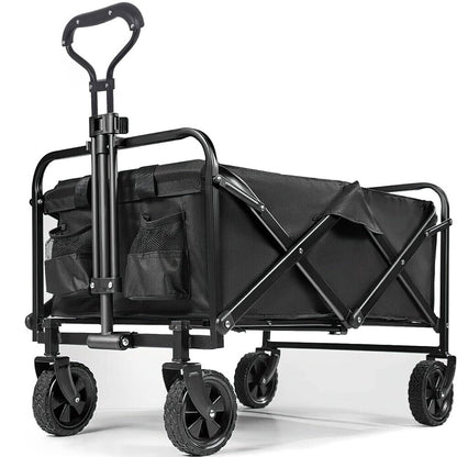 Nomadix Heavy Duty Foldable Camping Trolley—Rugged Utility for Outdoor Adventures