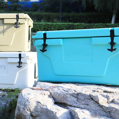 65QT Outdoor Cooler Box – Heavy-Duty Ice Chest for Camping, Fishing & Tailgating (Blue)
