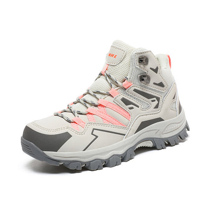 Men’s High-Top Hiking Sneakers – Rugged Outdoor Trail Shoes