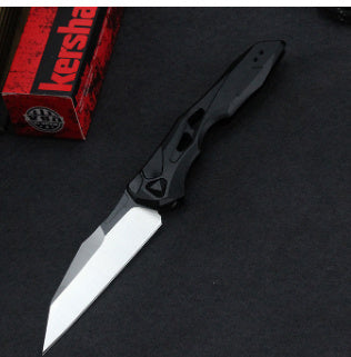 High Hardness Sharp Folding SST Fruit Knife Outdoor Camping Tools
