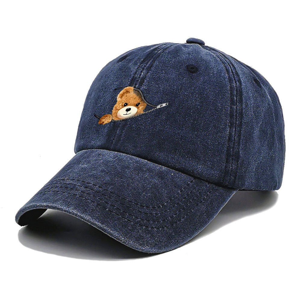Cotton Retro Washed Sun Outdoor Fishing Hat
