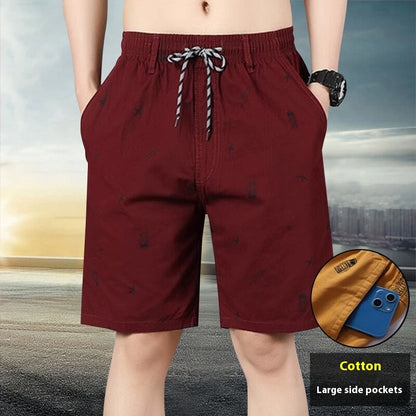 Summer Loose Cropped Shorts