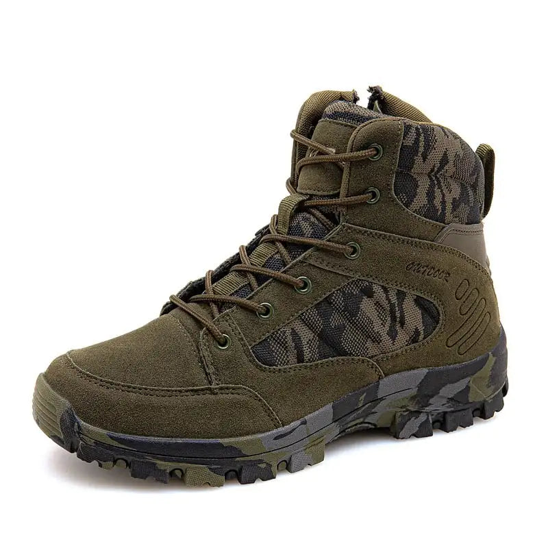 Stylish Korean Trek High-Top Boots