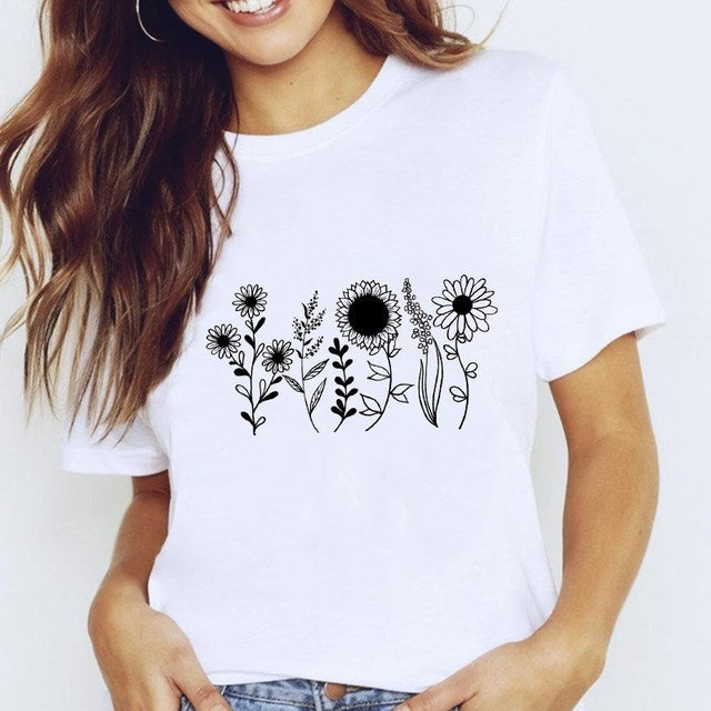 Women’s Harajuku Star Print T-Shirt