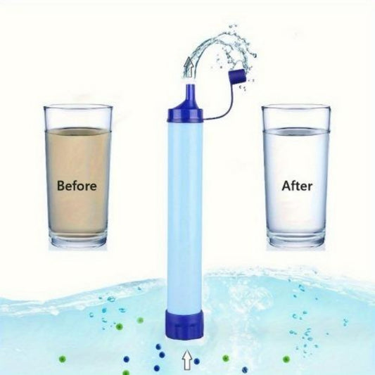 Portable Water Filter for Hiking, Camping & Travel