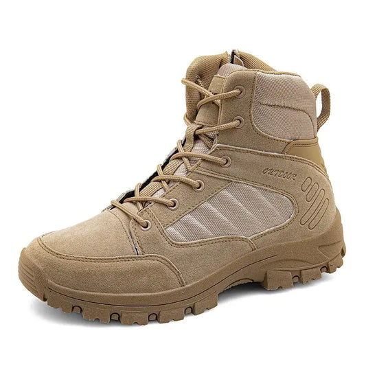 Stylish Korean Trek High-Top Boots