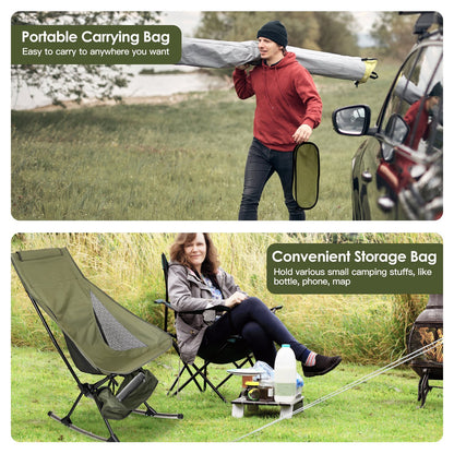 Portable Rocking Chair for Camping & Trave