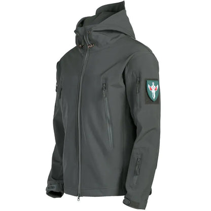 Men's Outdoor Waterproof Softshell Jacket for Hiking