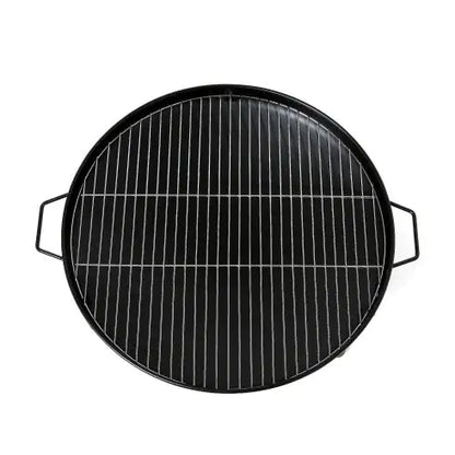 23" Wood-Burning Fire Pit with Grill Rack – Outdoor & Patio Ready