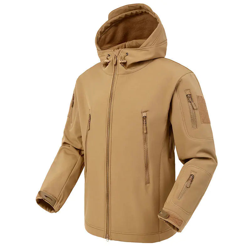 Men's Outdoor Waterproof Softshell Jacket for Hiking
