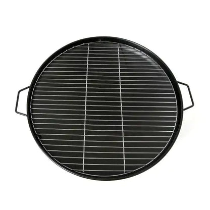 23" Wood-Burning Fire Pit with Grill Rack – Outdoor & Patio Ready