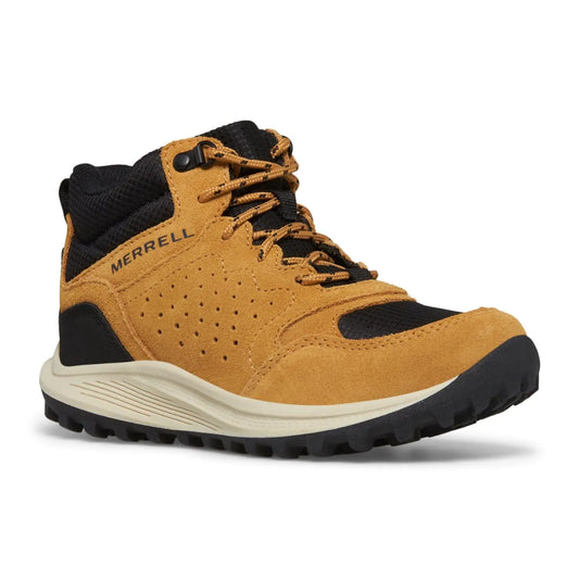 Merrell Notch MID Hiking Boot Wheat 1 US Unisex Big Kid