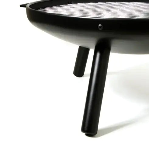 23" Wood-Burning Fire Pit with Grill Rack – Outdoor & Patio Ready