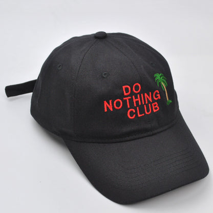 Palm Embroidery Baseball Cap Beach Vacation