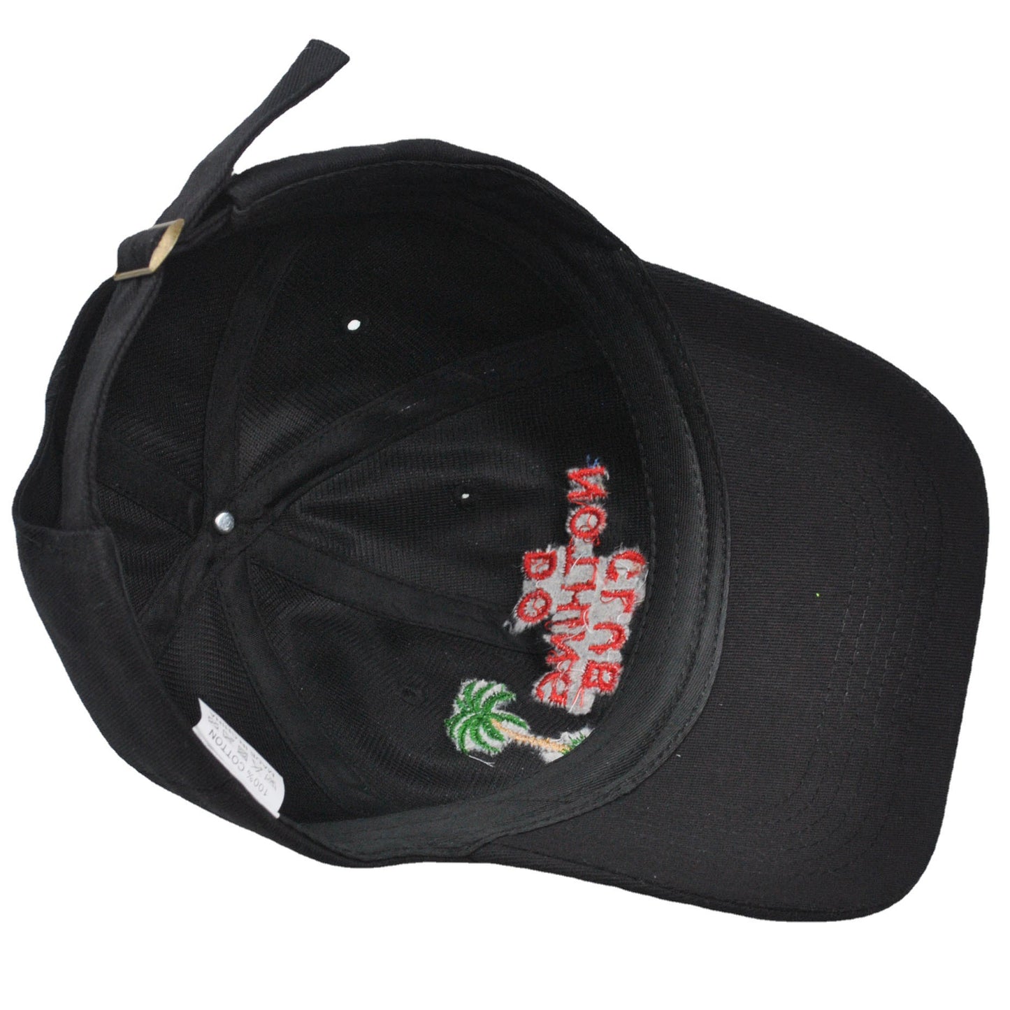 Palm Embroidery Baseball Cap Beach Vacation