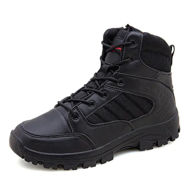 Stylish Korean Trek High-Top Boots