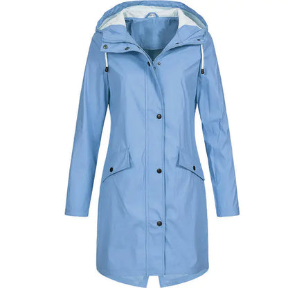Women's Waterproof Windproof Hiking Rain Jacket
