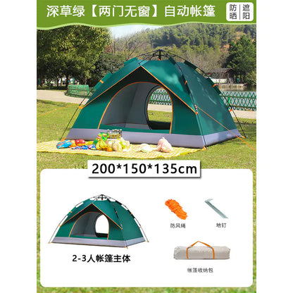 Winter Camping Tent for 5 People, Waterproof Set