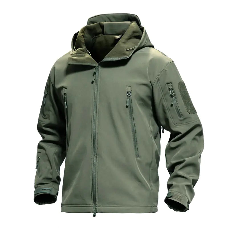Men's Outdoor Waterproof Softshell Jacket for Hiking