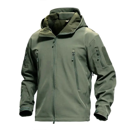 Men's Outdoor Waterproof Softshell Jacket for Hiking