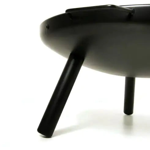 23" Wood-Burning Fire Pit with Grill Rack – Outdoor & Patio Ready