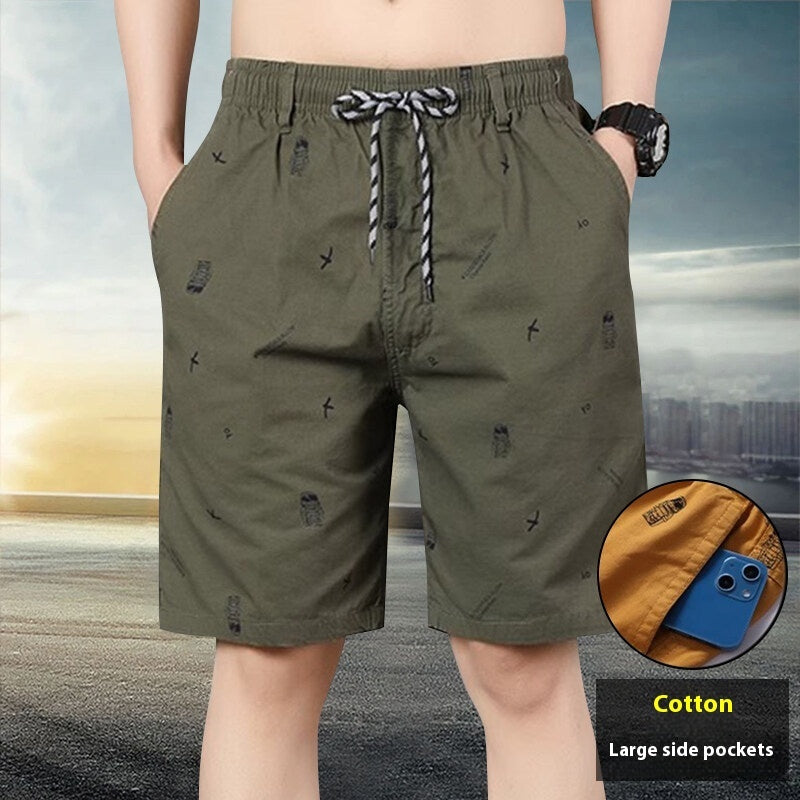 Summer Loose Cropped Shorts