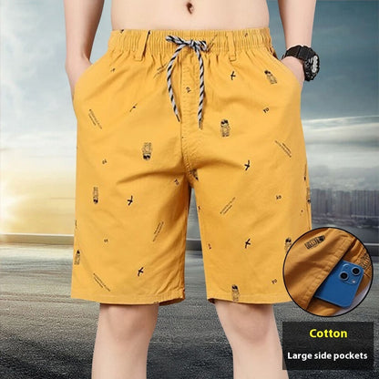 Summer Loose Cropped Shorts