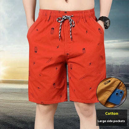 Summer Loose Cropped Shorts